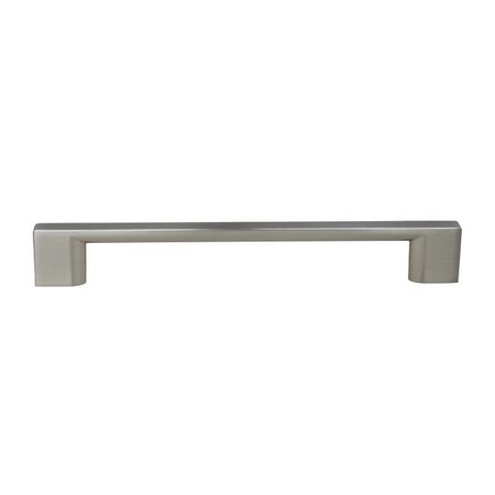 Crown 7-1/2" Miami Cabinet Pull with 6-3/10" Center to Center Satin Nickel Finish CHP83572SN